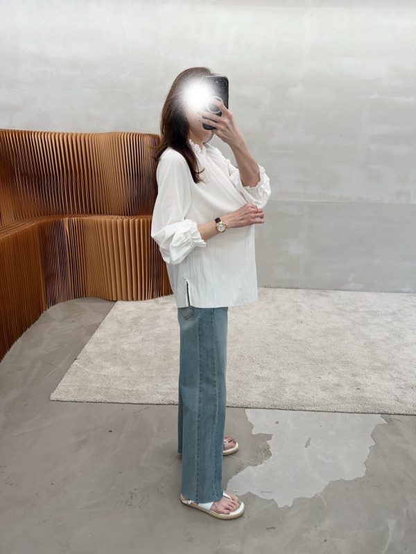 S__81199236_0 花袖花領涼感上衣
