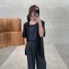 短袖絲質西裝外套