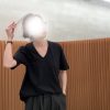 V領彈性上衣