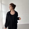 透感立領拉鍊外套