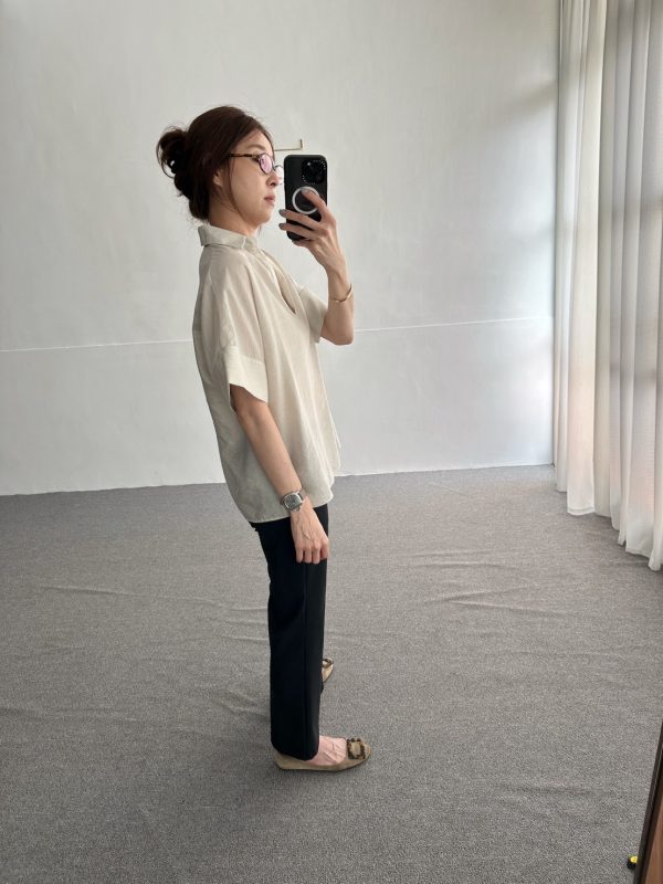 S__85024942_0 天絲觸感V領上衣