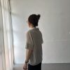 天絲觸感V領上衣
