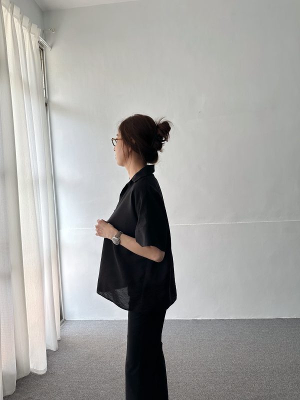 S__85024947_0 天絲觸感V領上衣