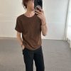 坑條細紋針織上衣