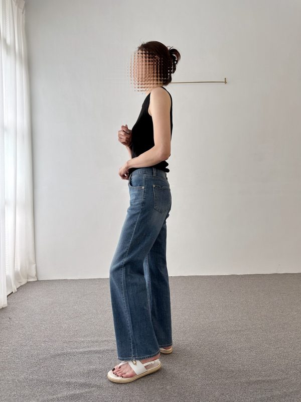 S__85172244 海鷗線 薄款直筒牛仔褲