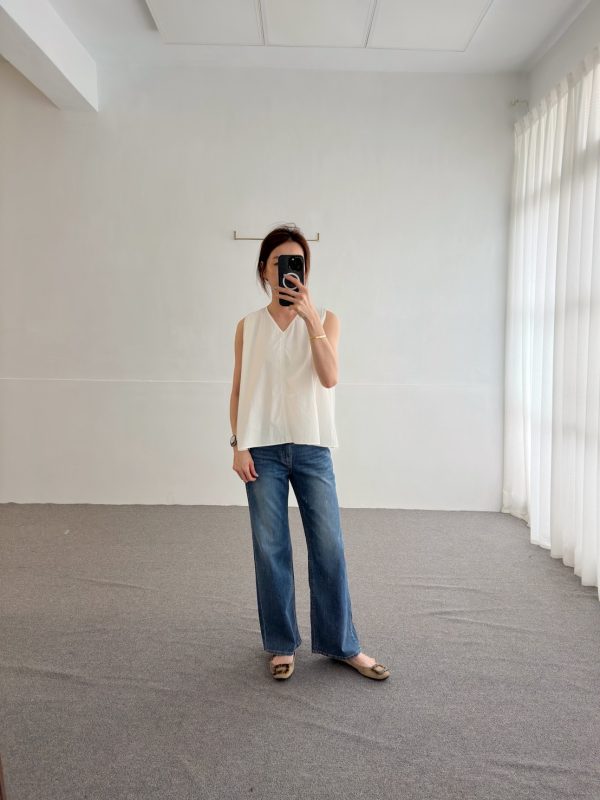 S__85172246 海鷗線 薄款直筒牛仔褲
